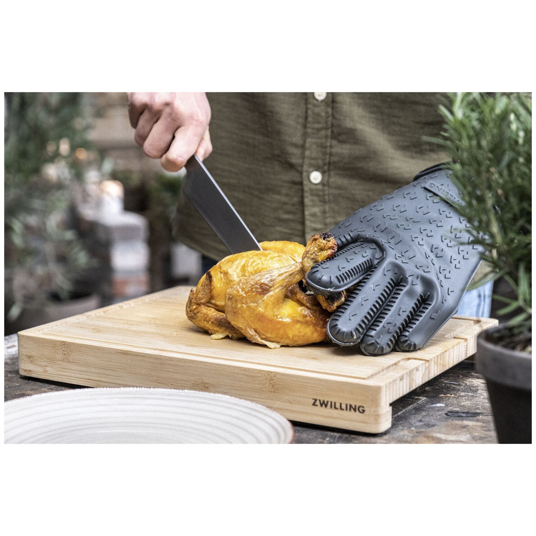 Zwilling BBQ+ silikonové grilovací rukavice, 1026139