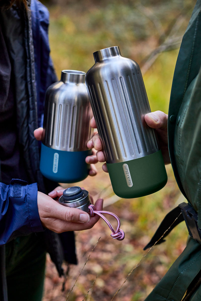 Termo fľaša Black+Blum Explorer z nehrdzavejúcej ocele 650 ml, oceán, BAM-EIWB-S005