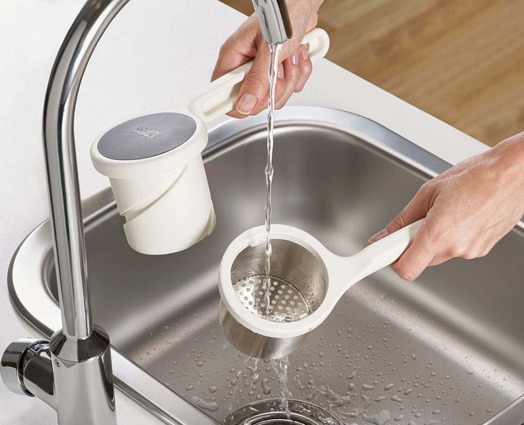 Lis na zemiaky Joseph Joseph Helix, biely, 20100