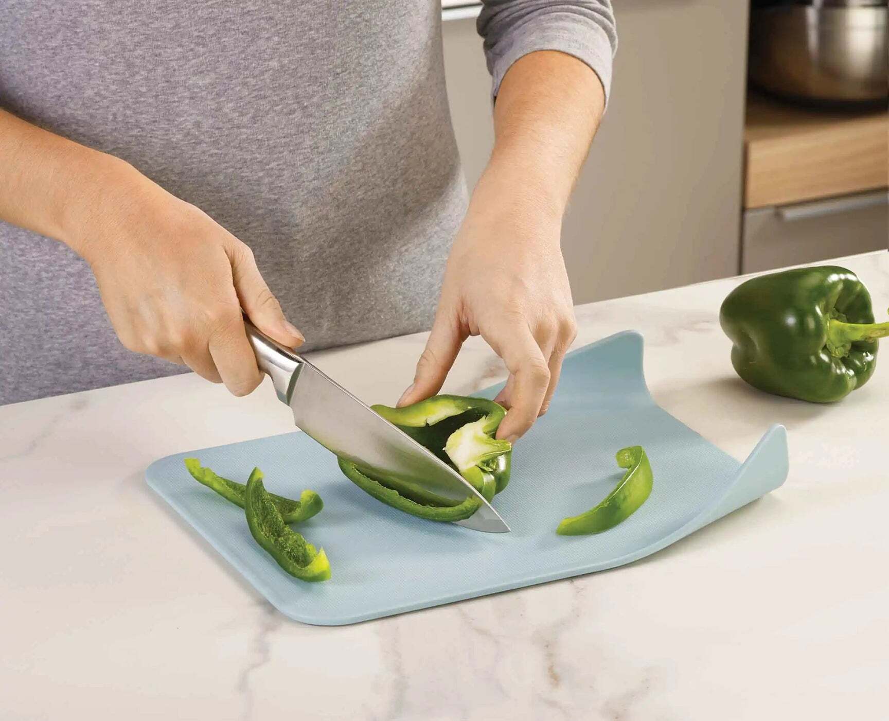 Joseph Joseph Nest Chop sada krájecích prkének 34 x 25,5 cm, šedá, 60122