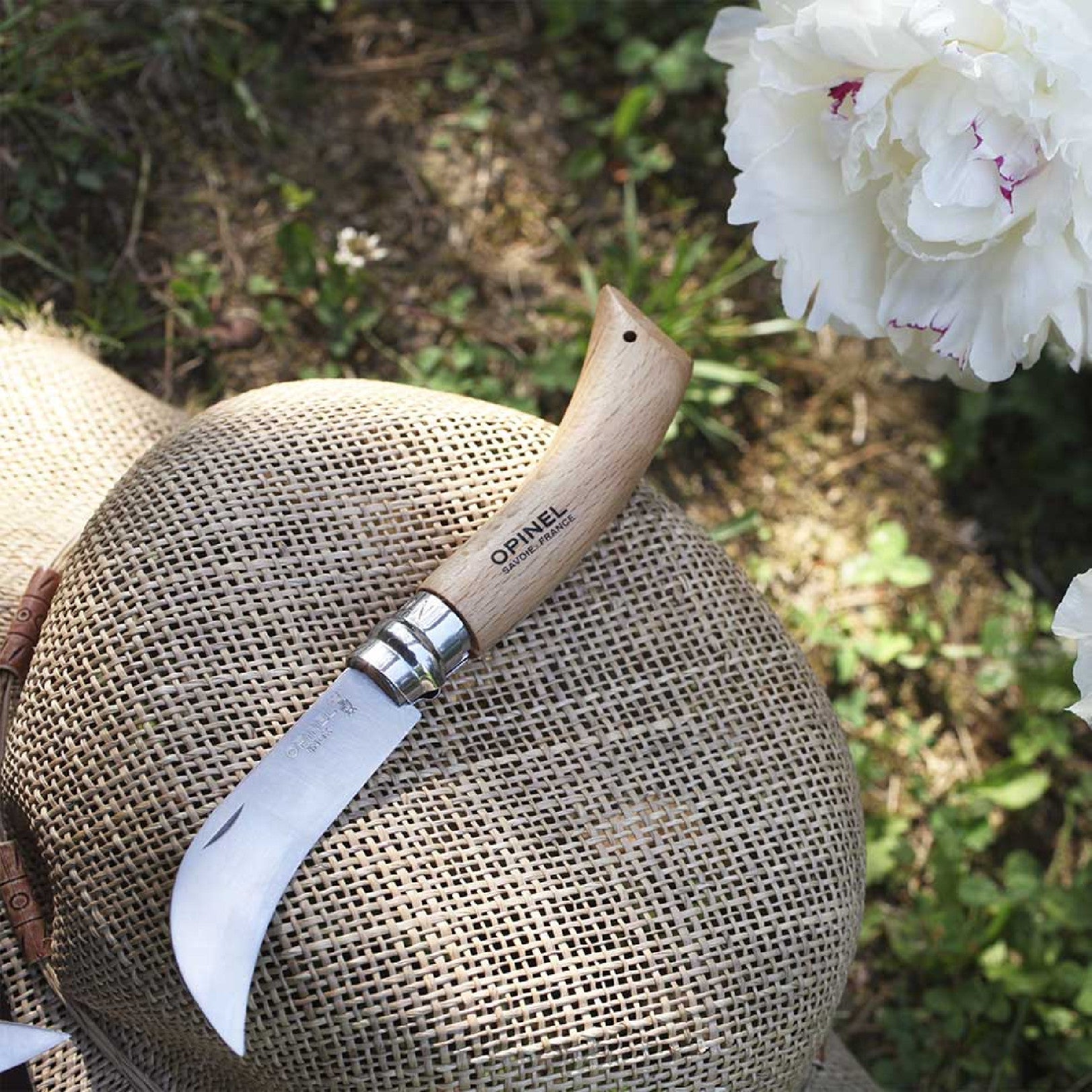 Opinel N°08 prořezávací zahradní nůž 8 cm, 113140