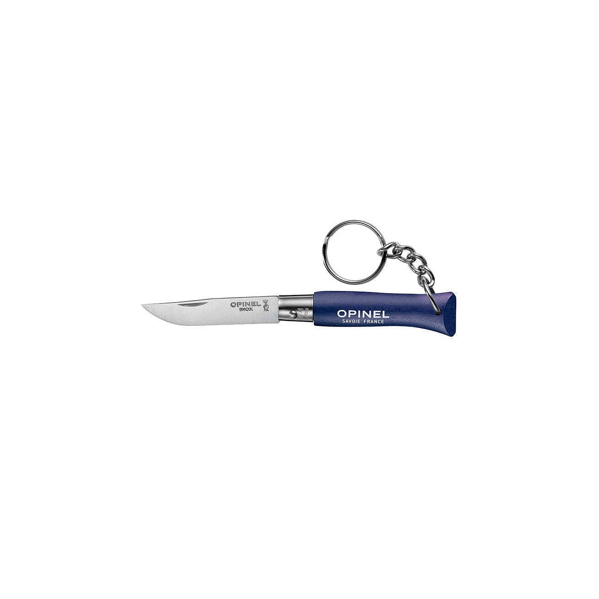 Opinel Colorama keychain N°04 folding knife 5 cm, blue, 002269