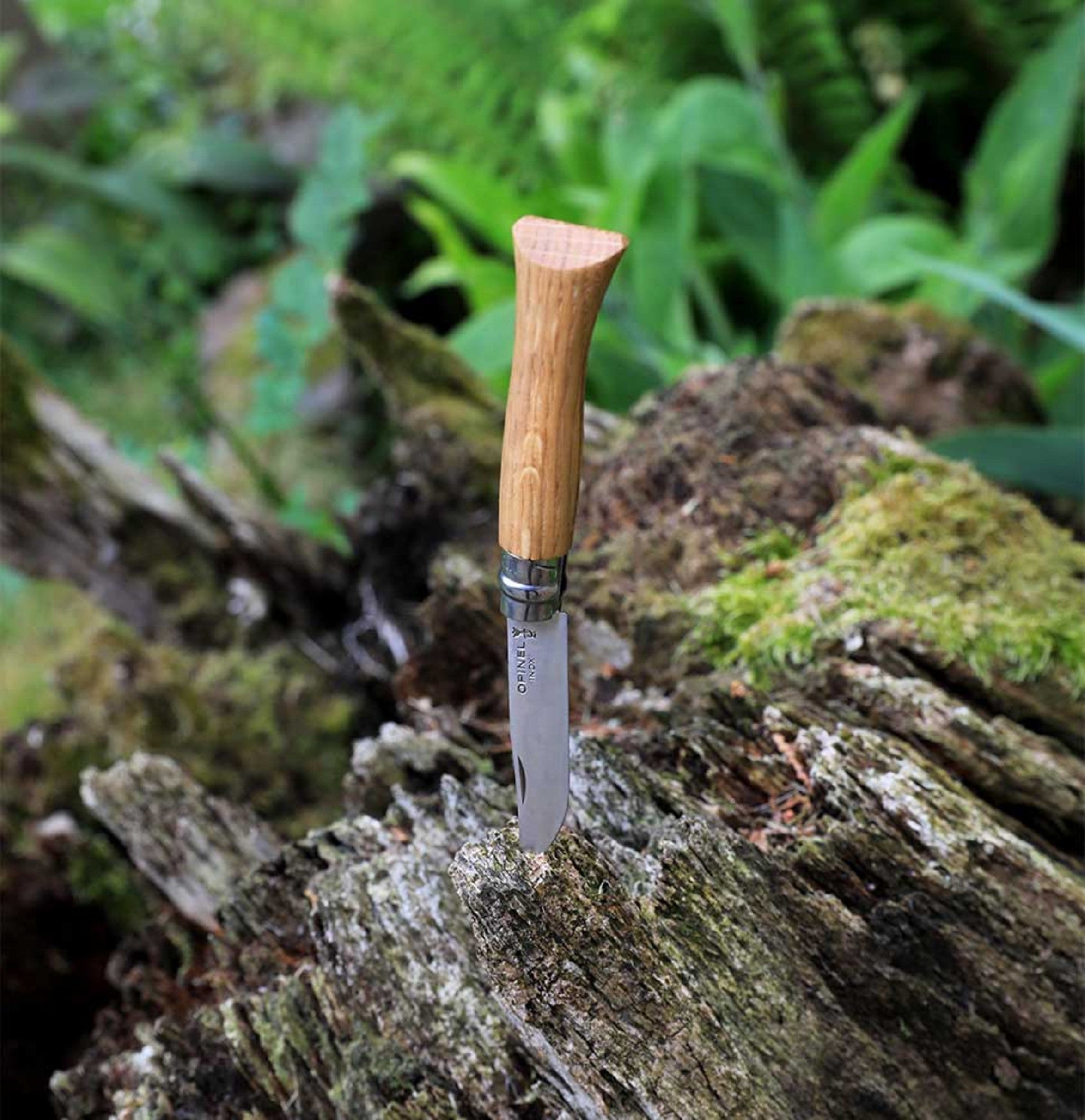 Opinel Oak Wood N°09 zavírací nůž 9 cm, 002424