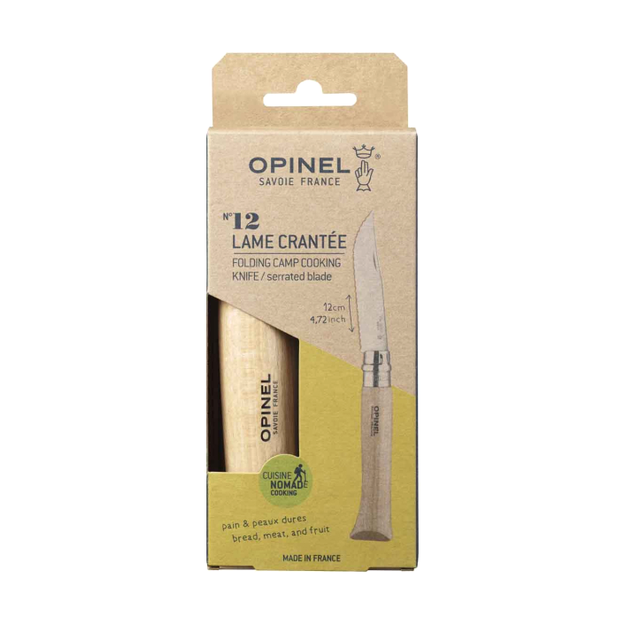 Opinel Nomad N°12 serrated folding knife 12 cm, 002441