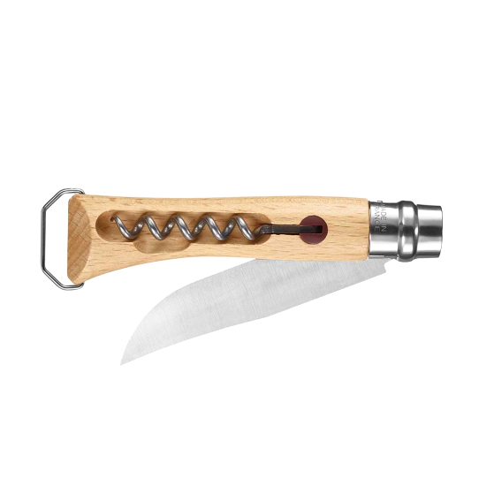 Opinel Nomad N°10 knife with corkscrew and bottle opener 10 cm, 002578