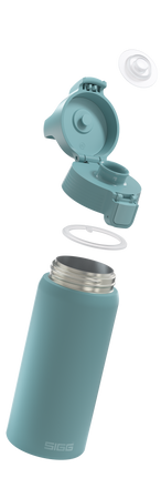 Sigg Shield Therm One nerezová termoláhev na pití 500 ml, morning blue, 6022.00