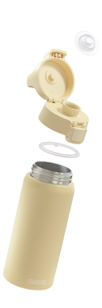 Sigg Shield Therm One nerezová termoláhev na pití 500 ml, opti yellow, 6022.30