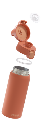 Sigg Shield Therm One nerezová termoláhev na pití 500 ml, eco red, 6022.40