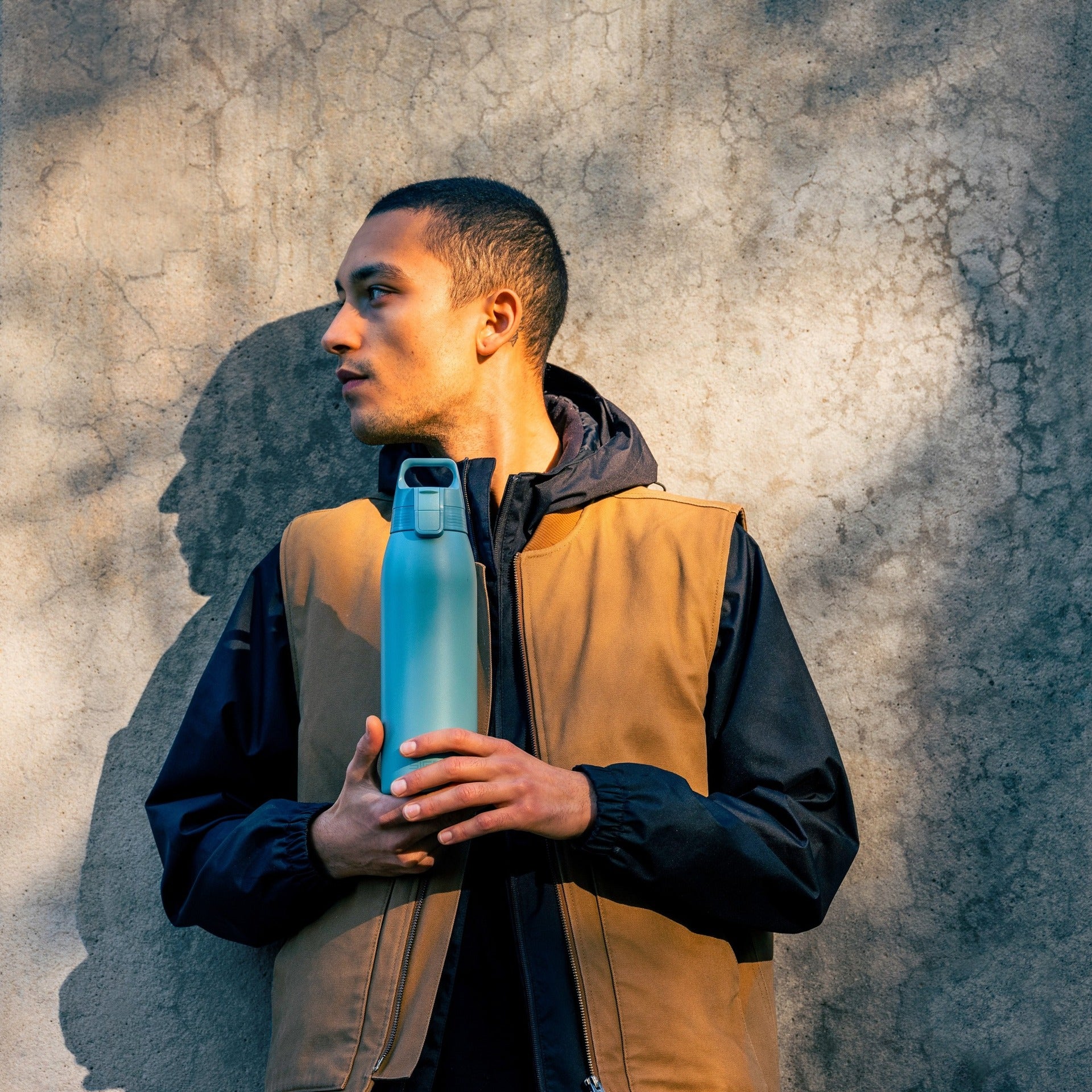 Sigg Shield Therm One nerezová termoláhev na pití 750 ml, morning blue, 6020.80