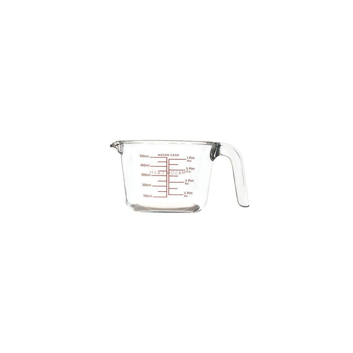 Mason Cash Classic Collection glass measuring cup with funnel 0,5 l, 2006.203
