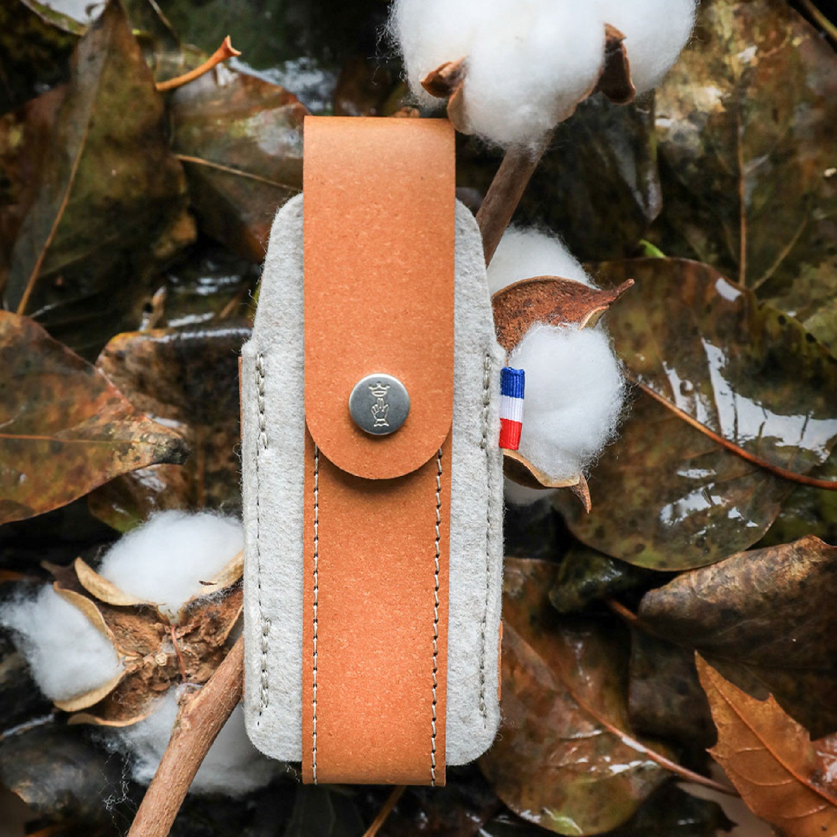 Opinel France Outdoor M knife sheath, brown, 003101