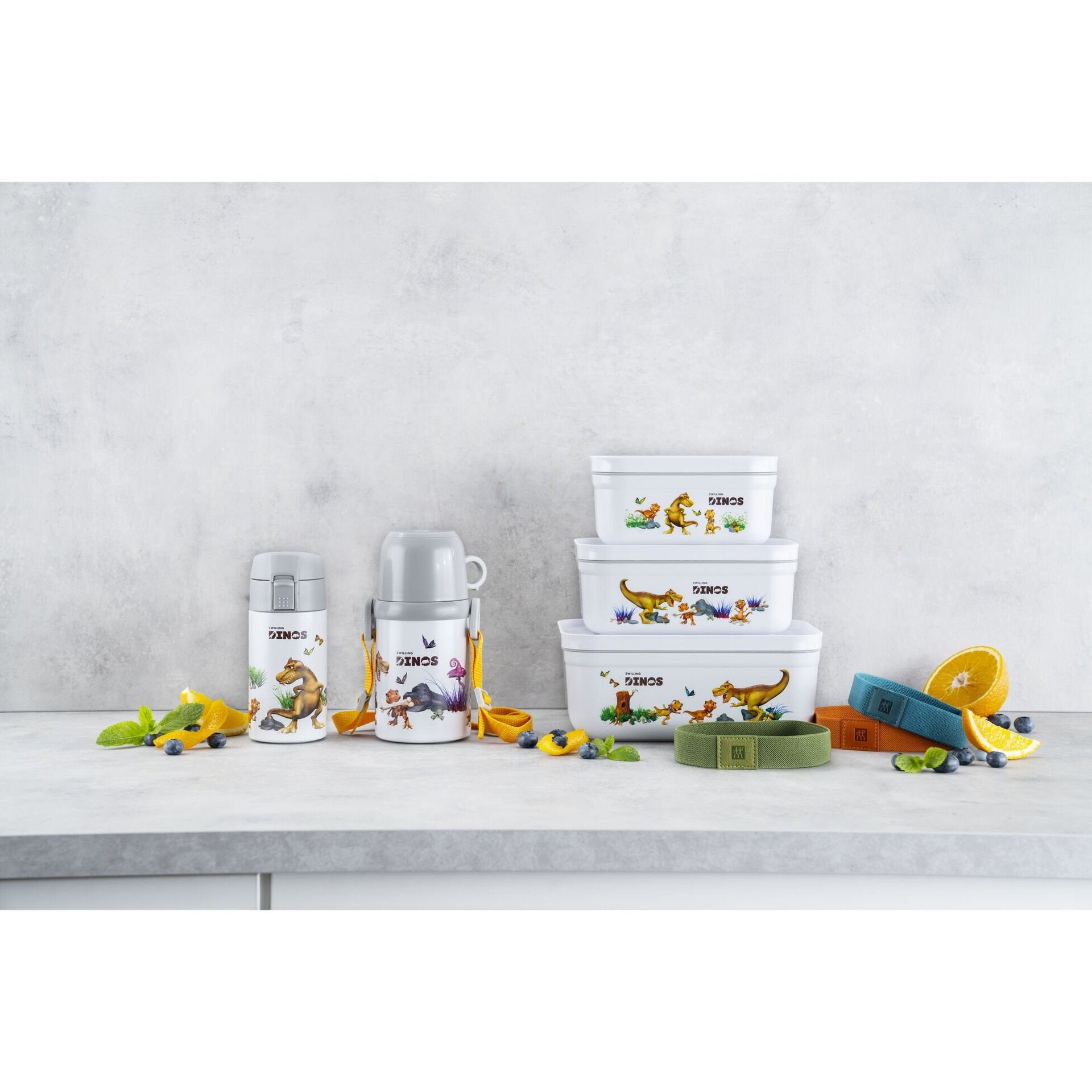 Zwilling Fresh & Save Dinos dětský vakuovací box na oběd, plastový M 0,85 l, 36814-500