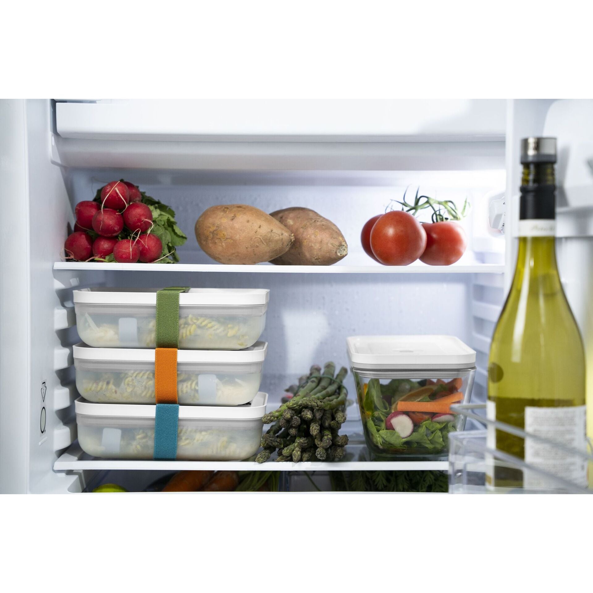 Zwilling Fresh & Save sada vakuovacích dóz na potraviny a pásků, plastová L 1 l, 6 ks, 36801-322