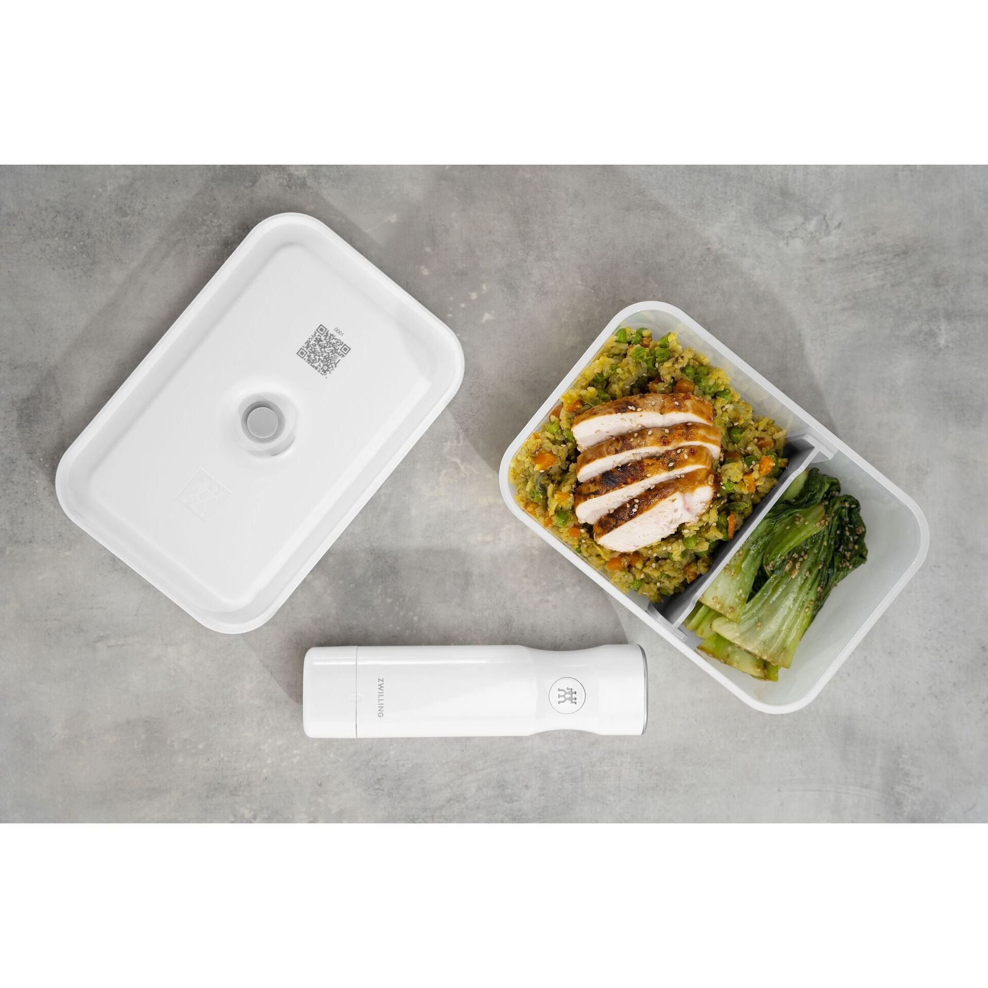 Zwilling Fresh & Save vakuovací box na oběd, plastový L 1,6 l, 36801-320