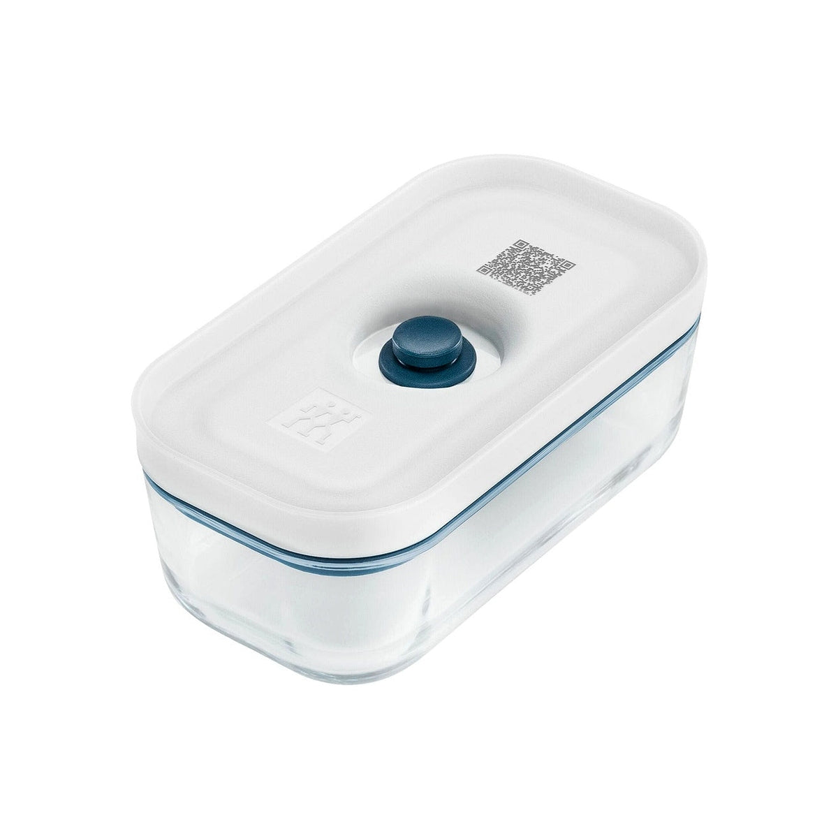 Zwilling Fresh & Save vakuovací dóza na potraviny, skleněná S 0,35 l, mořská modř, 36801-301