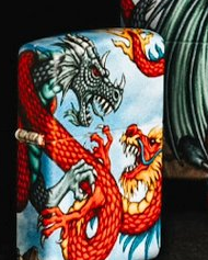 Zippo matný farebný povrch